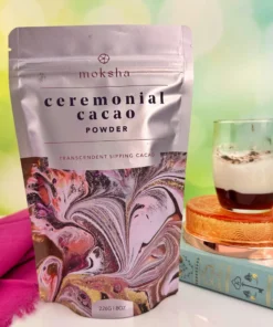 Ceremonial Cacao Powder and Mushroom Paste Gift Set